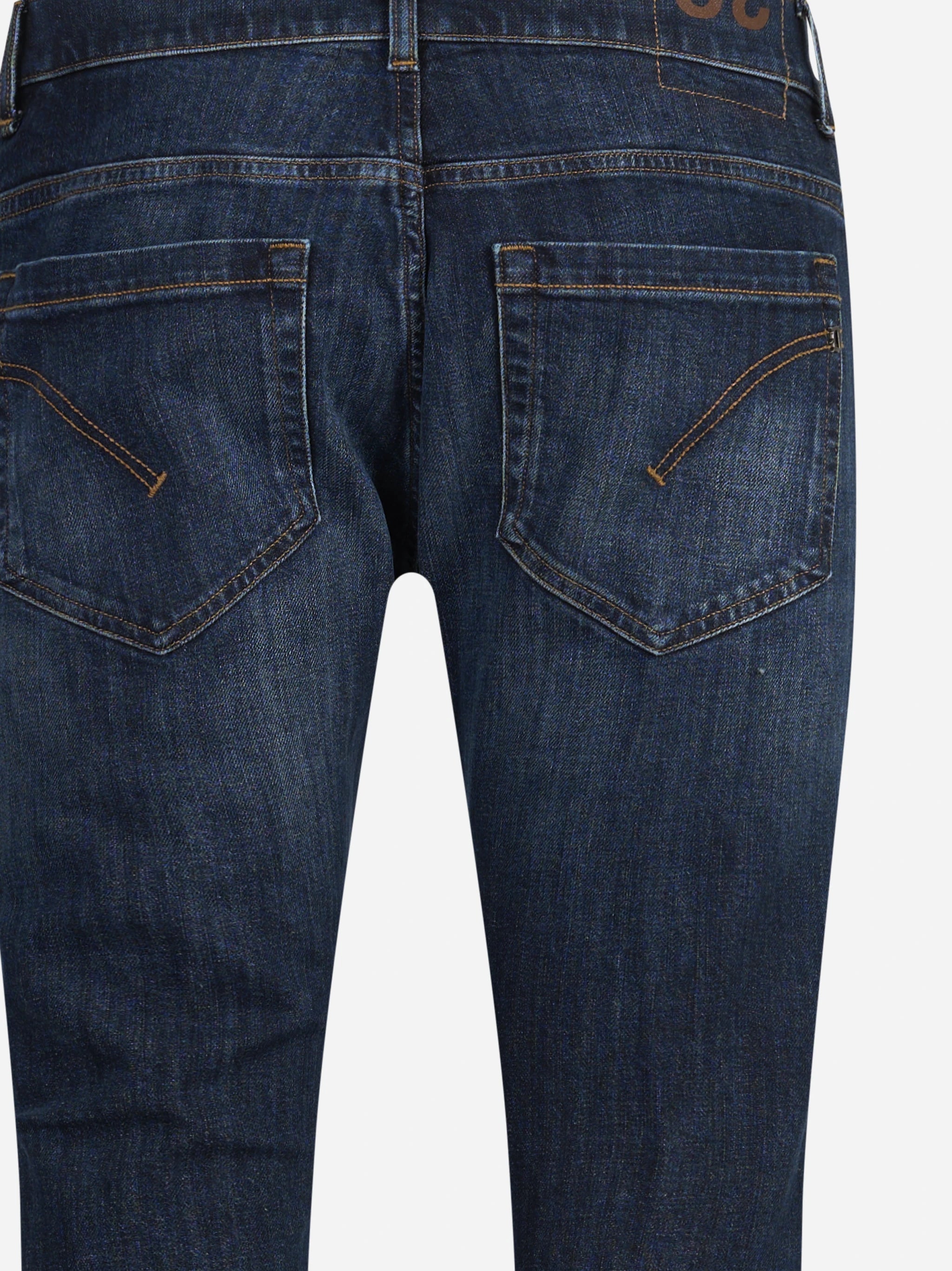 Jeans George slim fit blu - vista laterale e dettagli