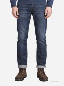 Jeans George slim fit blu - indossato, vista frontale