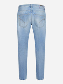 Jeans carrot fit Brighton in denim fermo