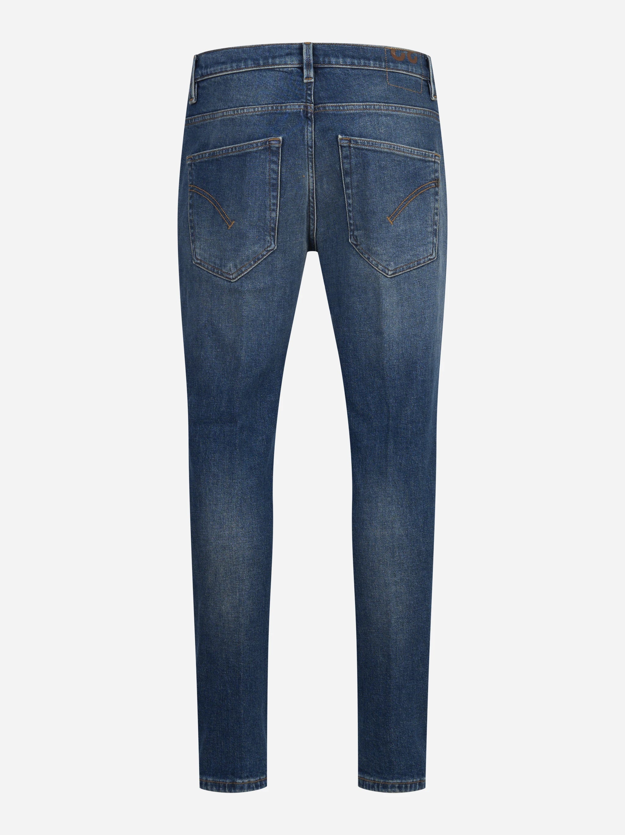 Jeans Brighton carrot fit blu - vista posteriore