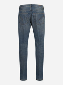 Jeans Dian slim fit blu con abrasioni - vista posteriore