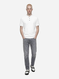 Jeans loose fit Ervin in denim fermo grigio