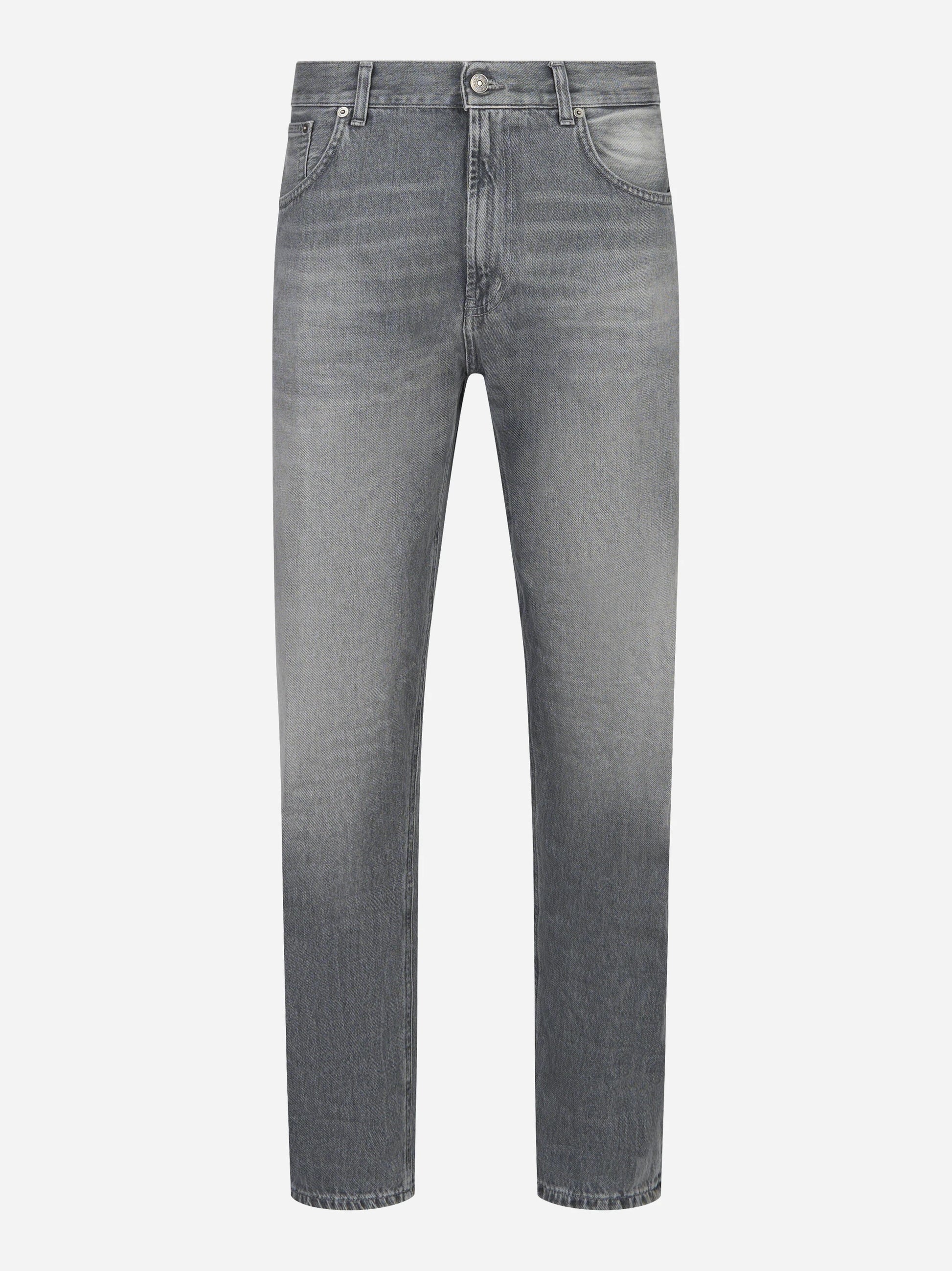Jeans loose fit Ervin in denim fermo grigio