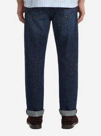 Jeans loose fit Erwin in denim fermo blu