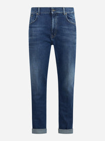 Jeans Ervin loose fit blu - vista frontale