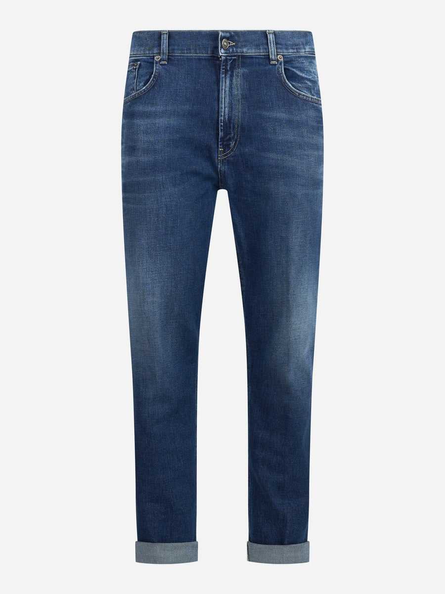 Jeans Ervin loose fit blu - vista frontale
