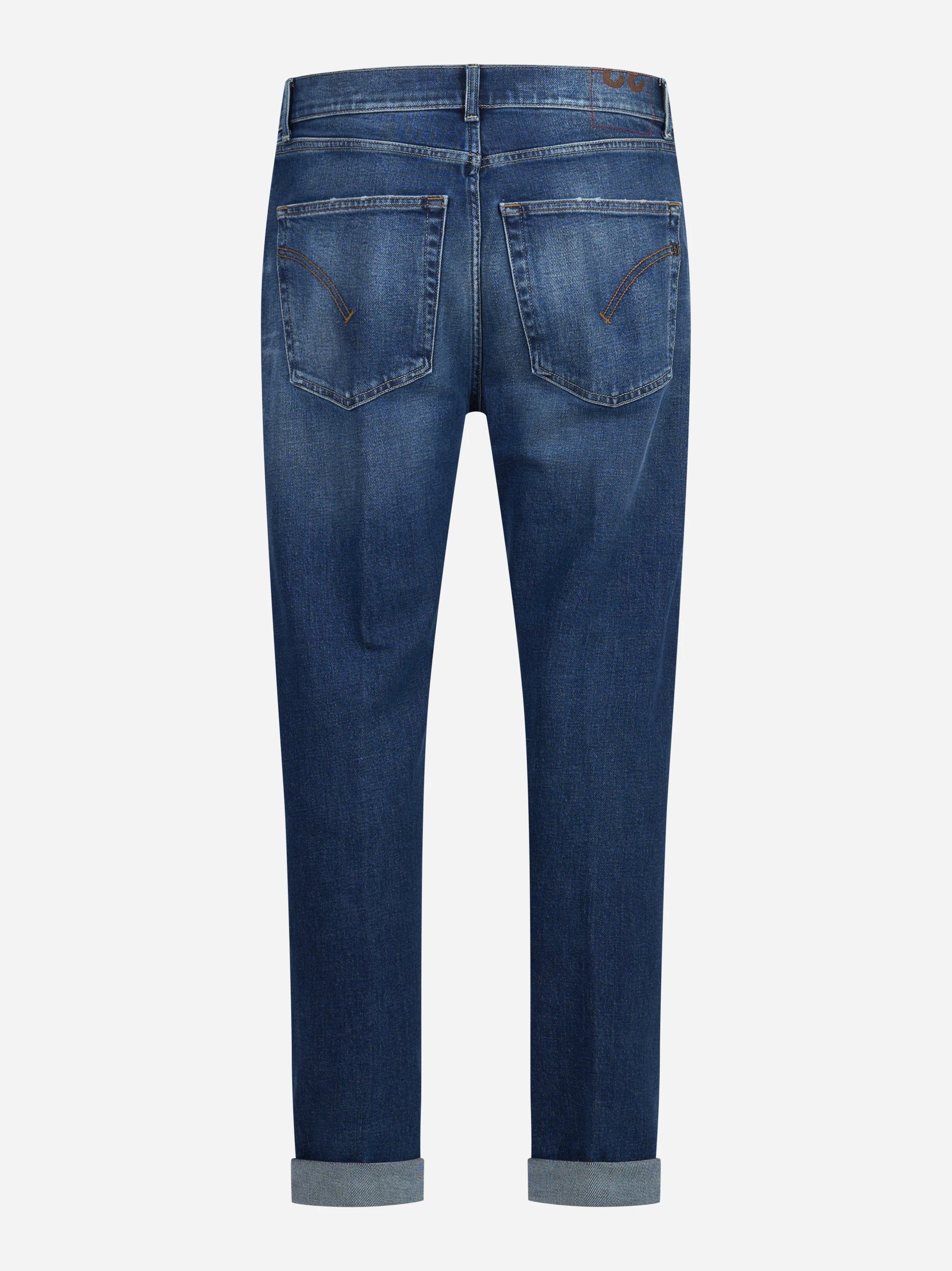 Jeans Ervin loose fit blu - vista posteriore