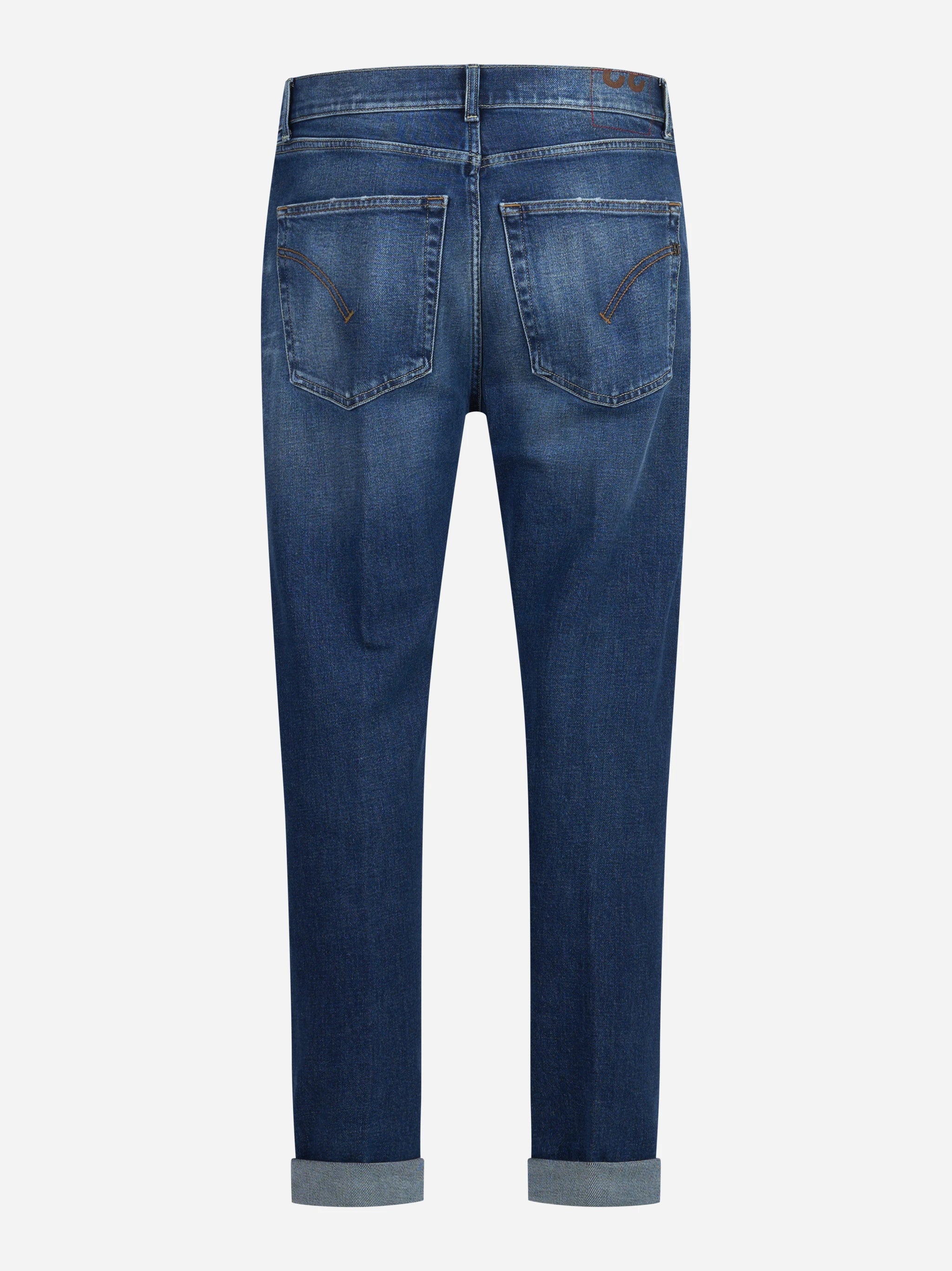 Jeans Ervin loose fit blu - vista posteriore