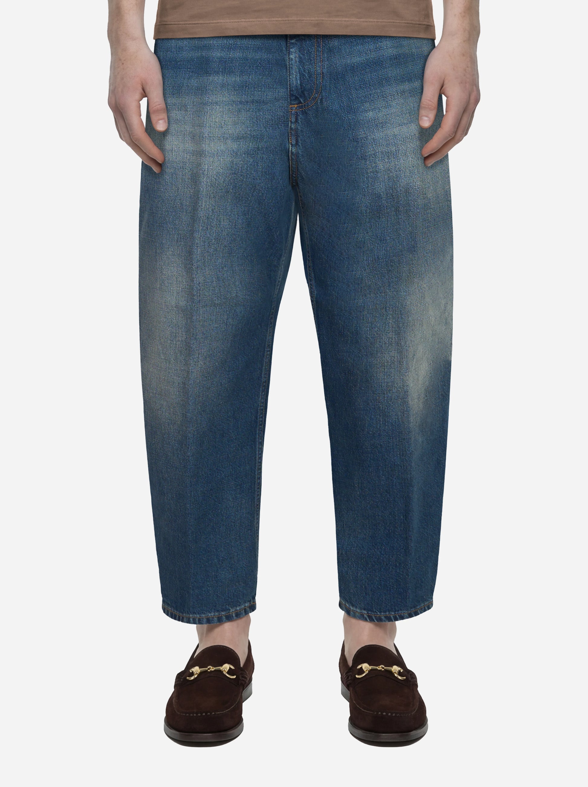 Jeans Anhony in denim fermo