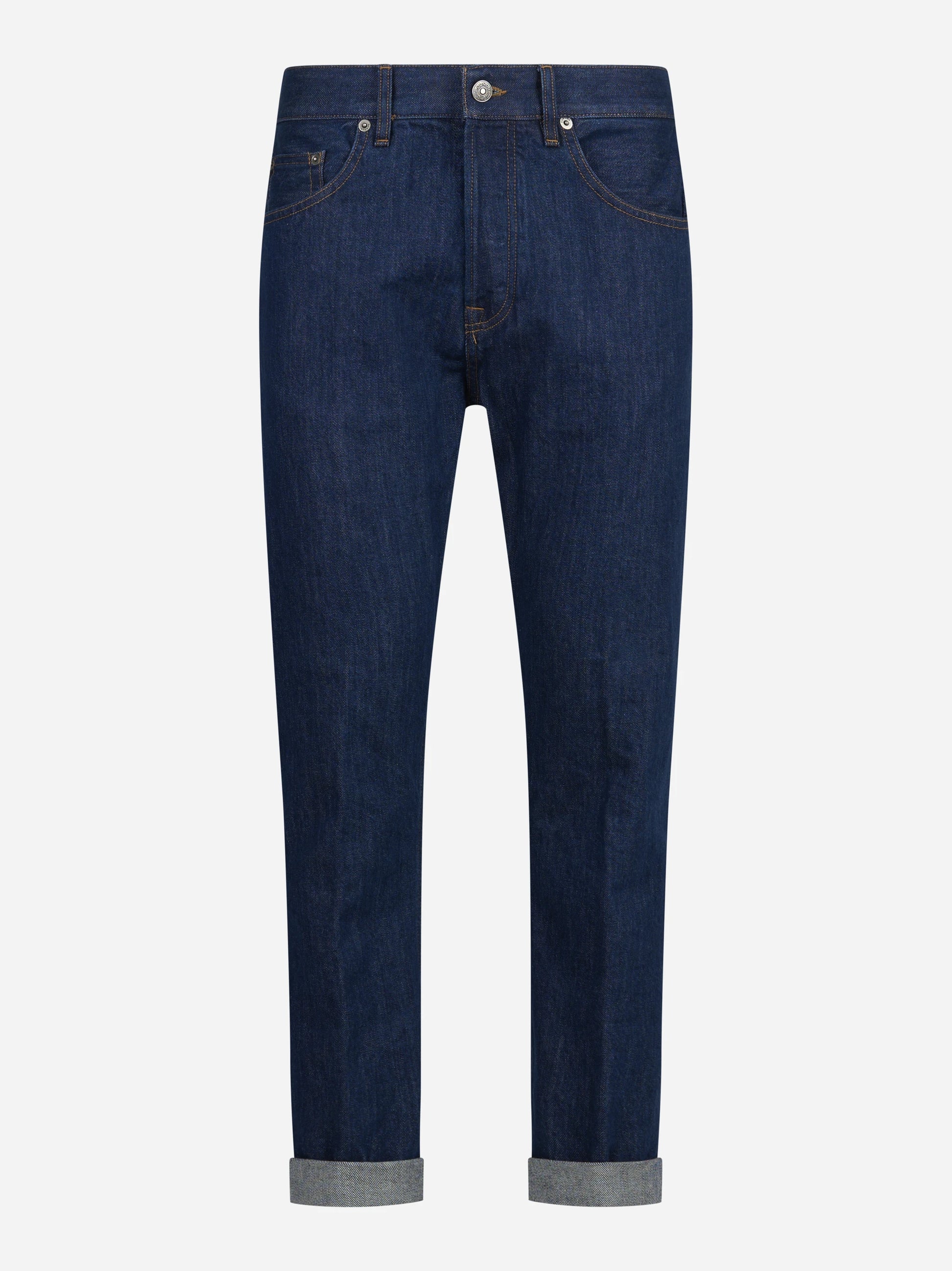 Jeans Relax regular fit blu - vista frontale