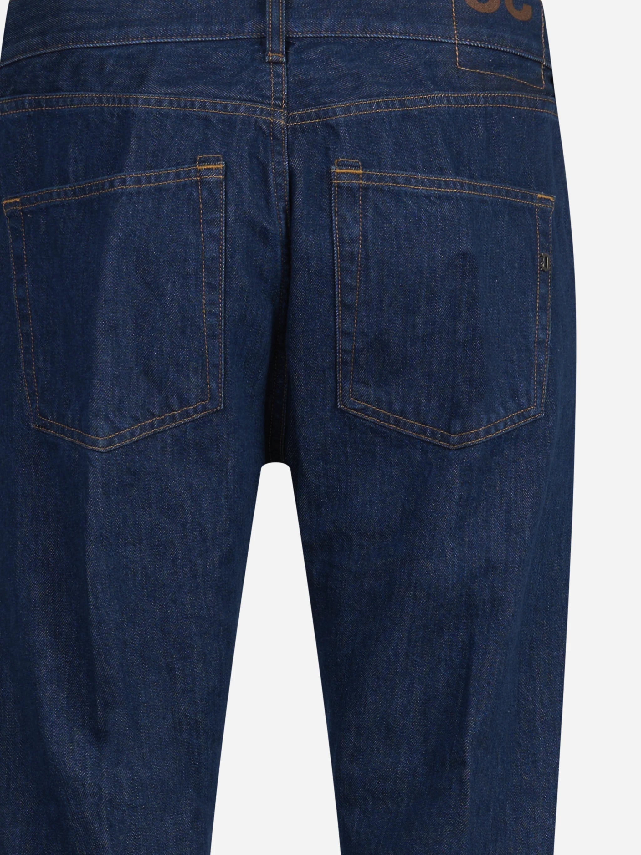 Jeans Relax regular fit blu - vista laterale e dettagli
