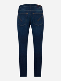 Jeans Dian slim fit in denim stretch blu indaco retro - DONDUP