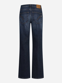 Jeans Jacklyn dritti blu - vista posteriore