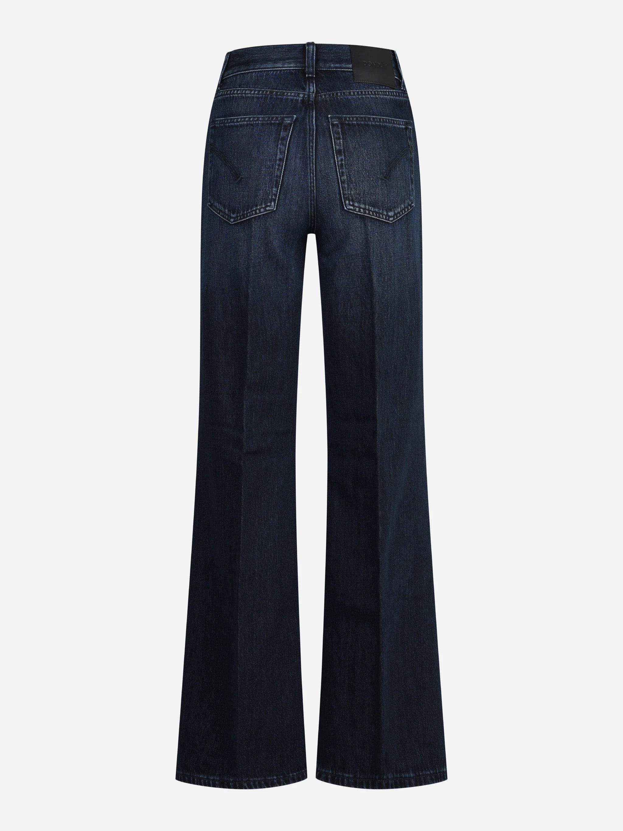 Jeans Amber wide leg blu scuro - vista posteriore