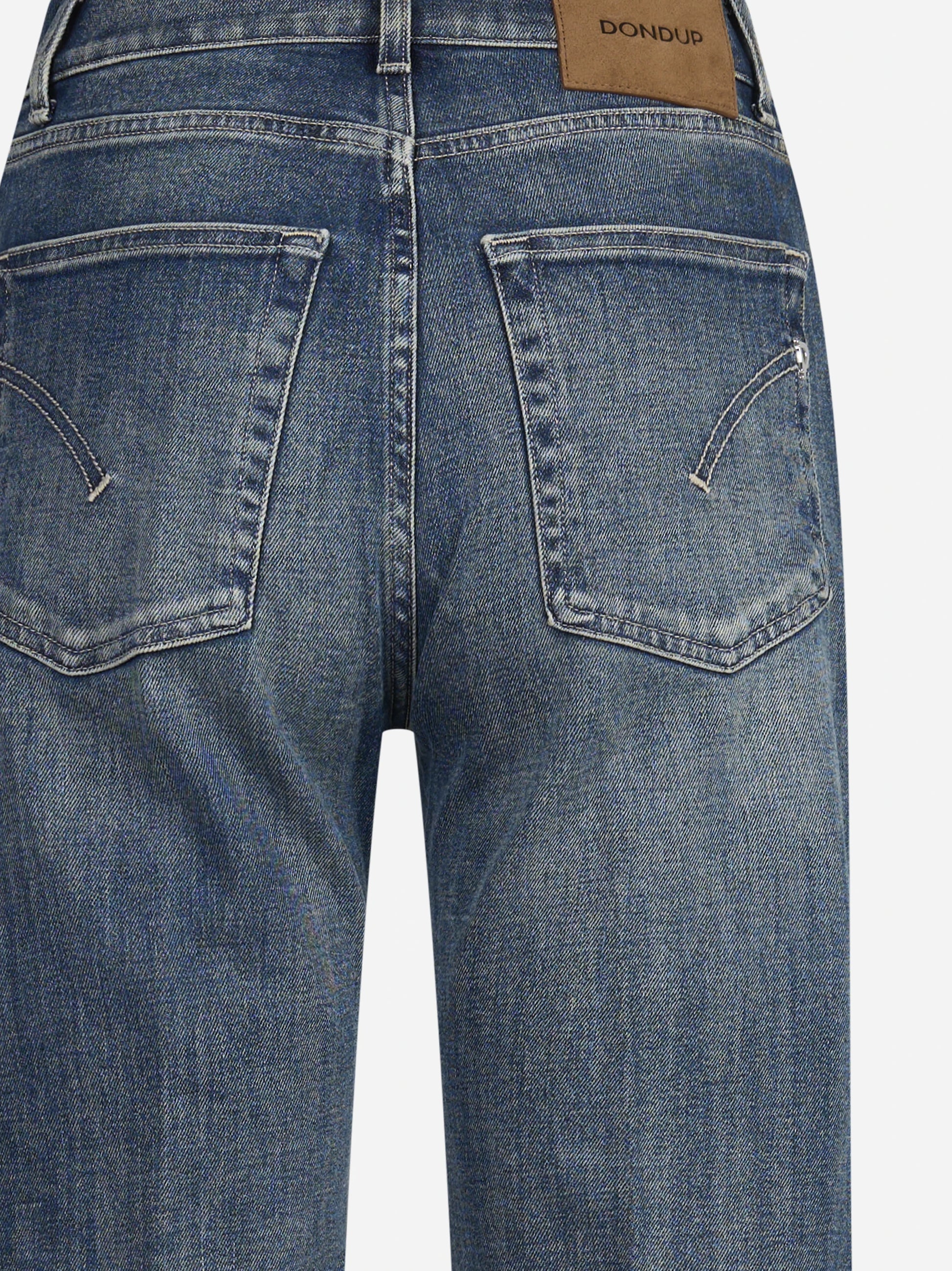 Jeans Amber wide leg blu chiaro - dettaglio prodotto