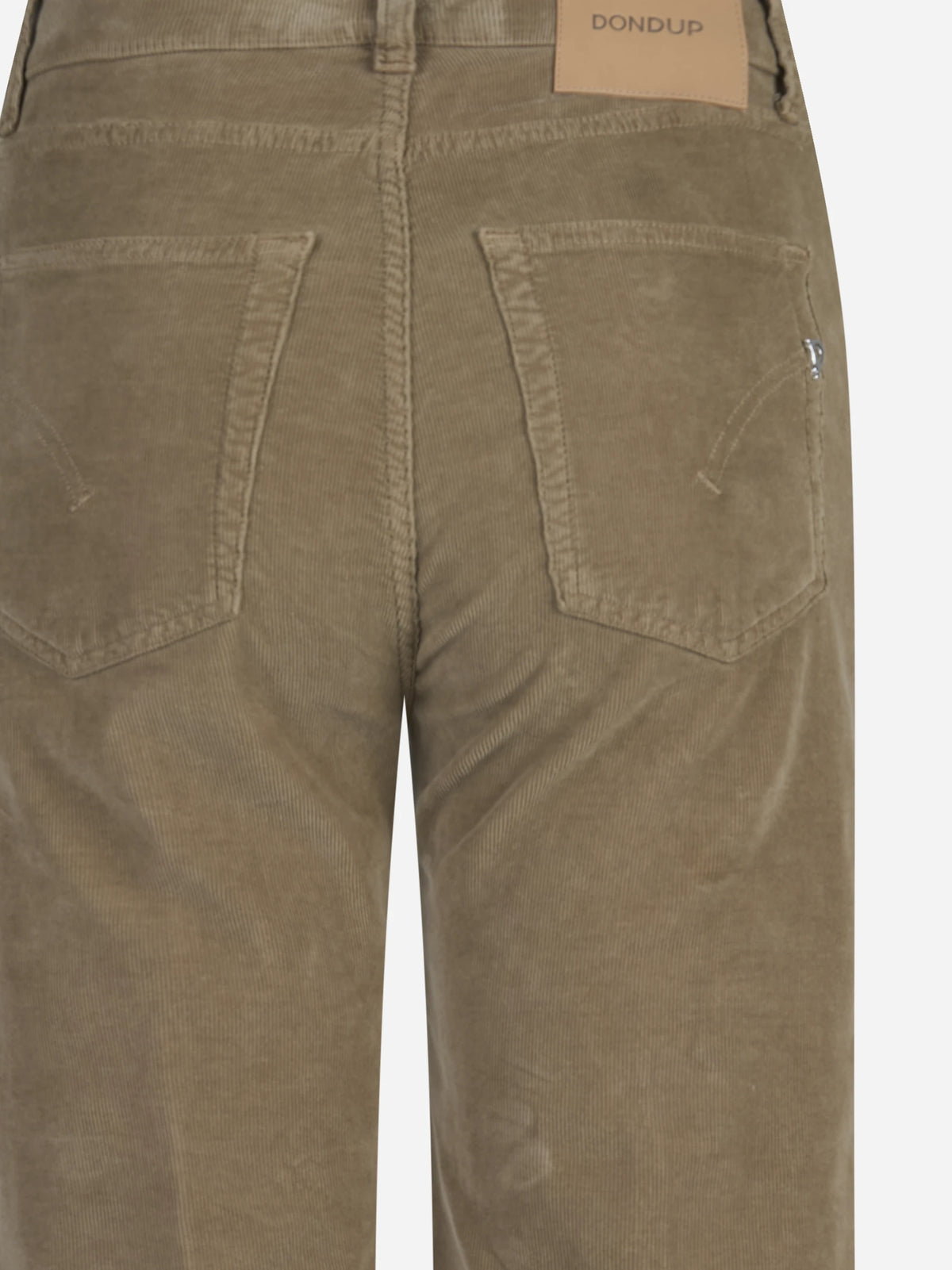Jeans Amber wide-leg stretch beige - vista posteriore