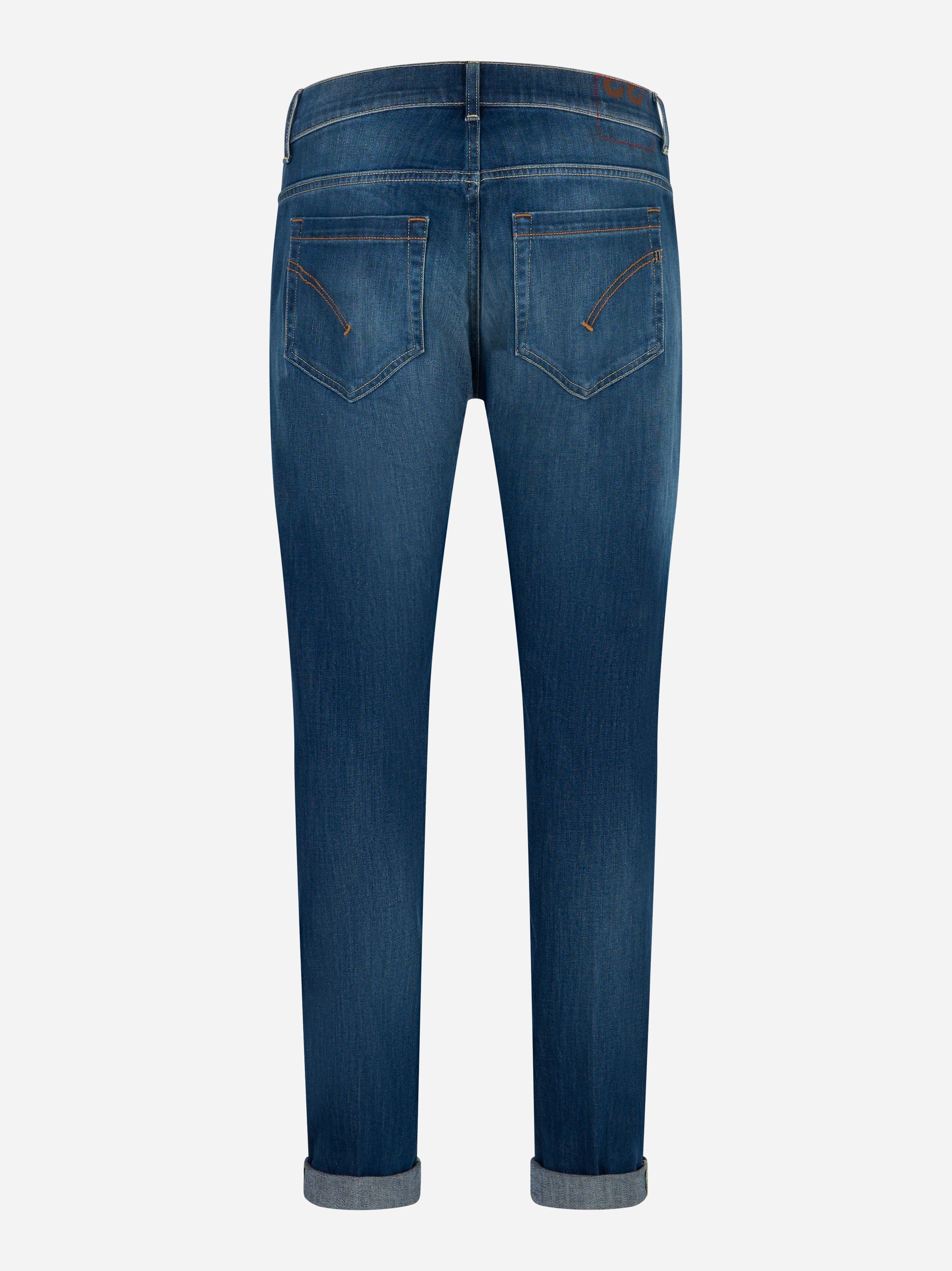 Jeans skinny fit George Dondup in denim blu - retro