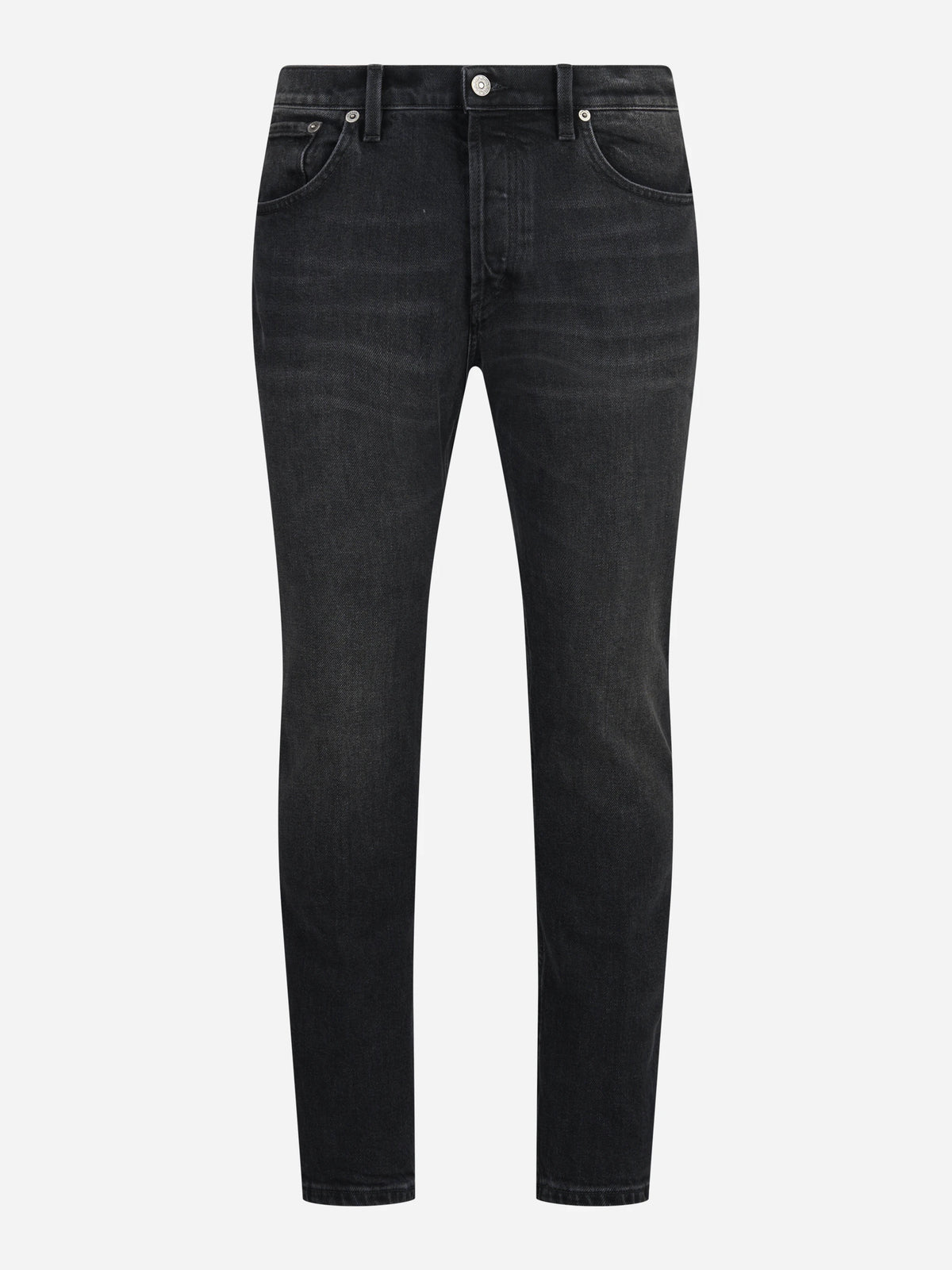 Jeans Brighton carrot fit neri - vista frontale