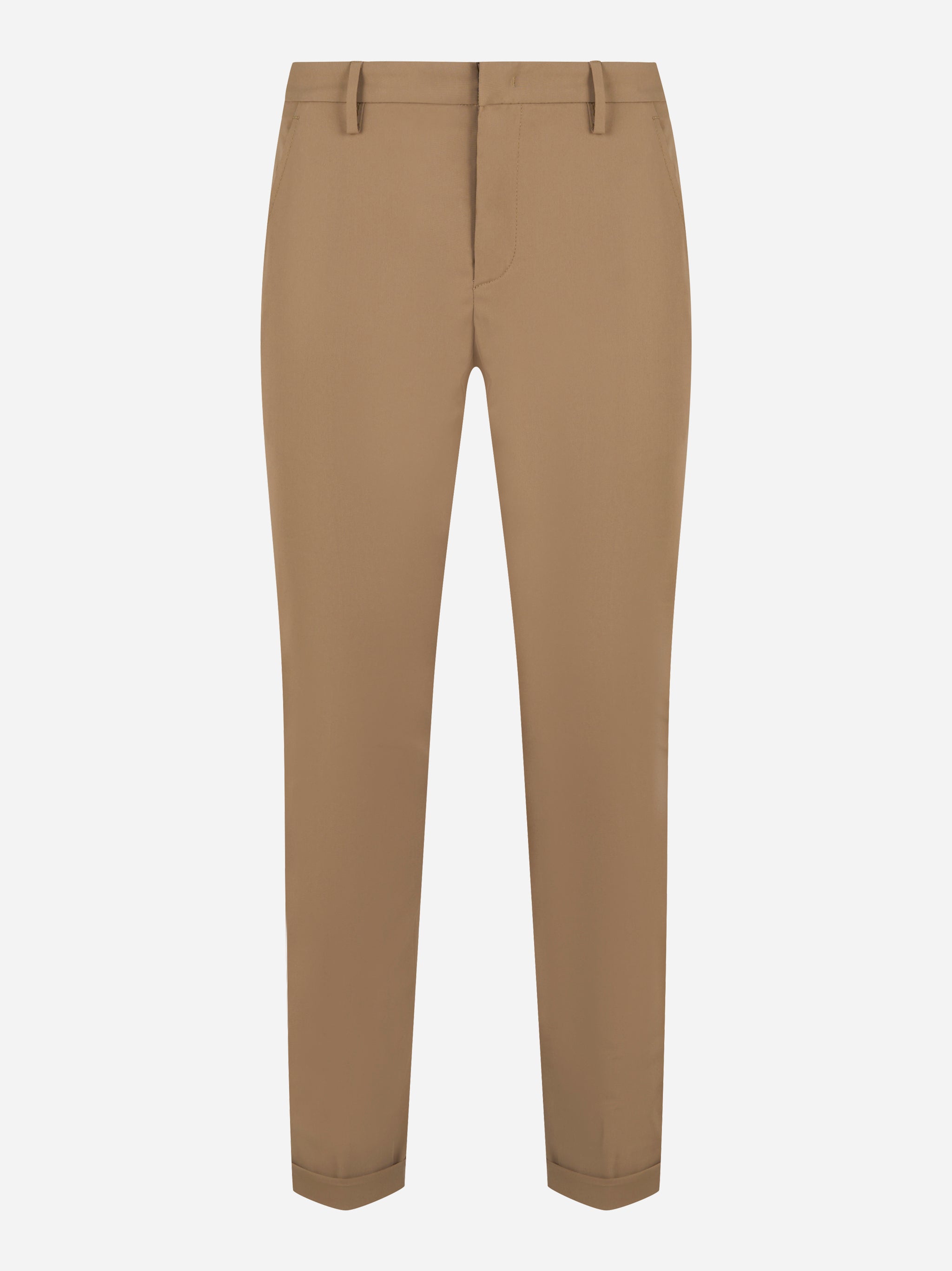 Pantalone Gaubert skinny fit beige Dondup - vista frontale