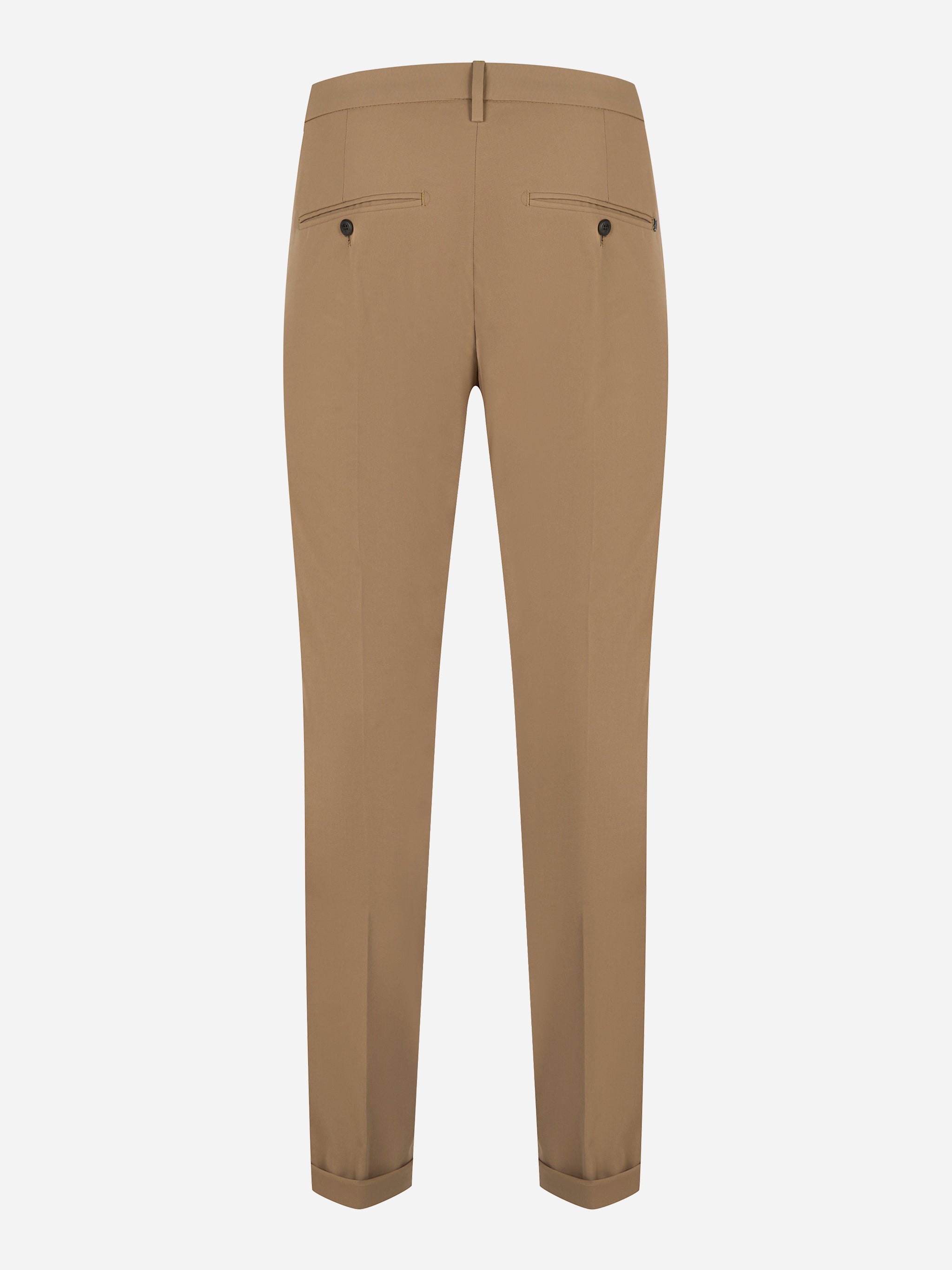 Pantalone Gaubert skinny fit beige Dondup - vista posteriore