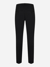 Pantalone Gaubert skinny fit nero di Dondup visto dal retro