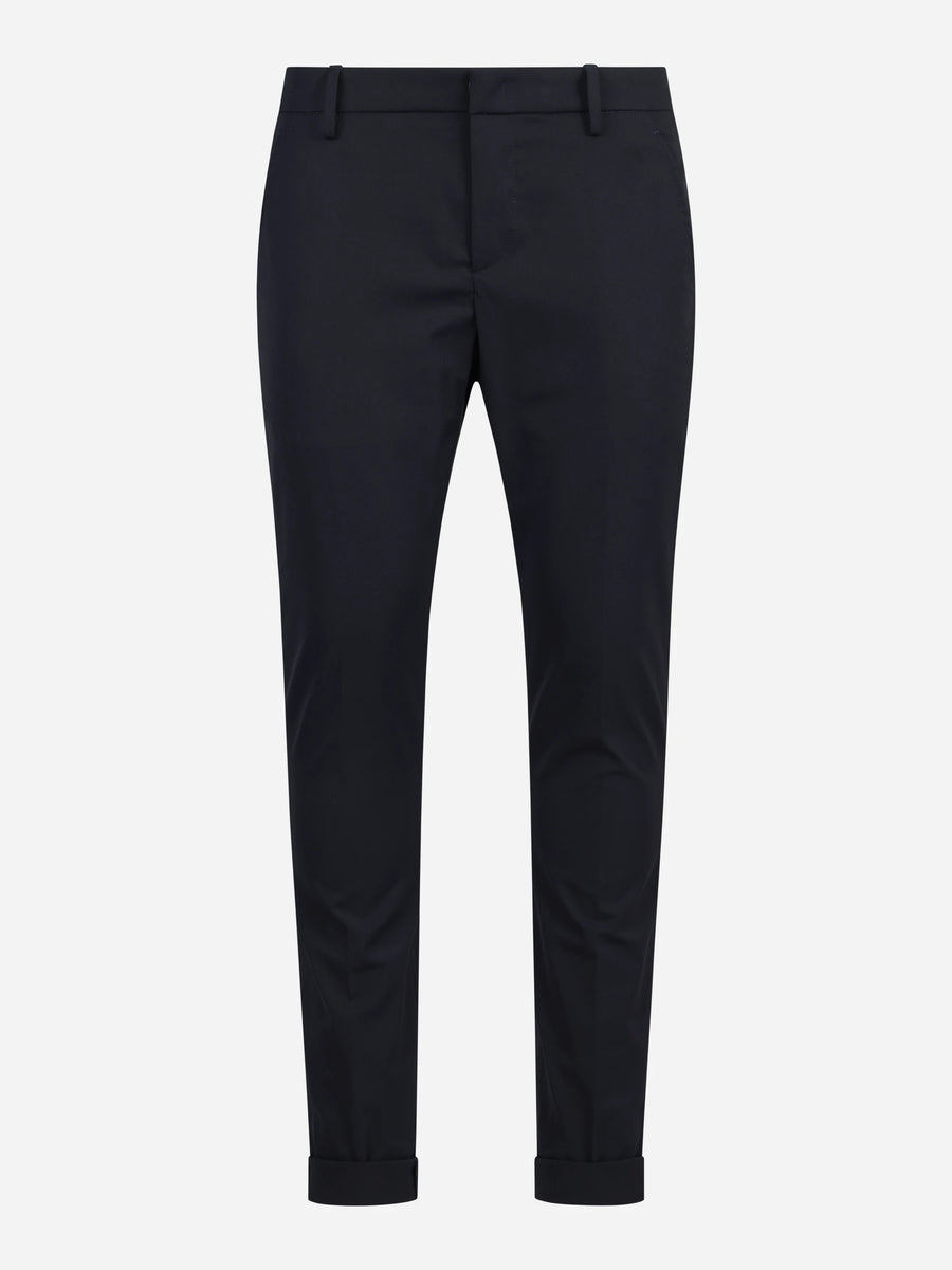 Pantalone Gaubert slim fit blu - vista frontale