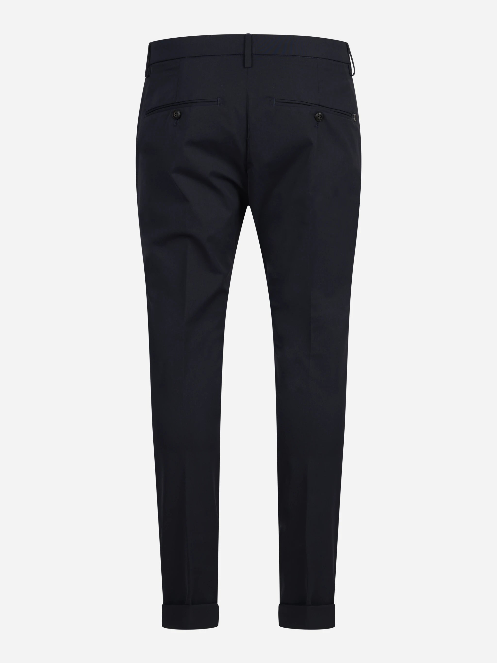 Pantalone Gaubert slim fit blu - vista posteriore