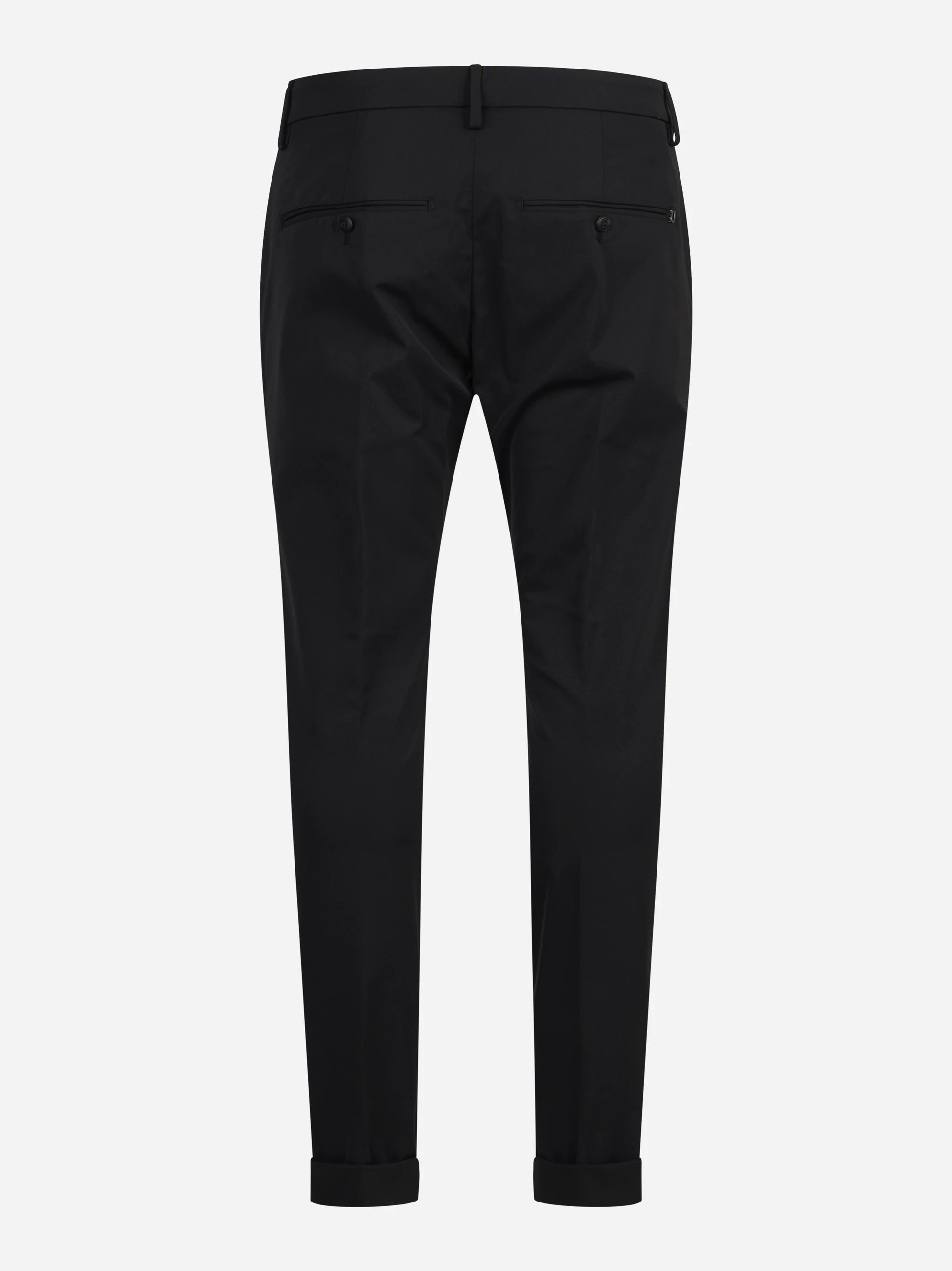 Pantalone Gaubert slim fit nero - vista posteriore