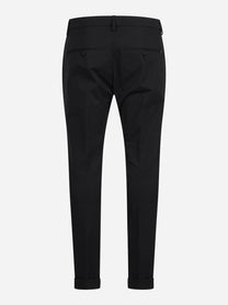 Pantalone Gaubert slim fit nero - vista posteriore