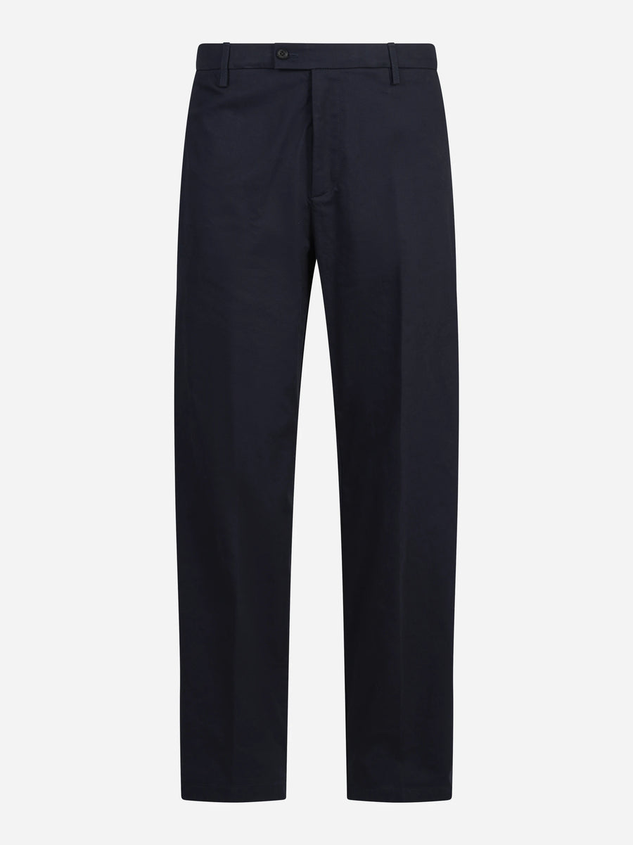 Pantalone Mason loose fit blu - vista frontale