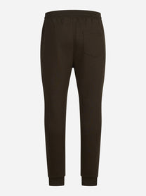 Pantaloni jogging in felpa marroni - vista posteriore