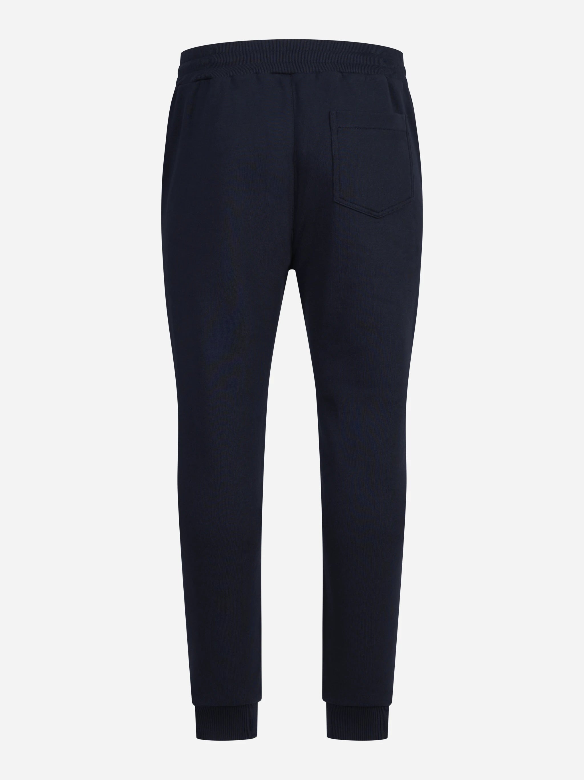 Pantaloni jogging in felpa blu - vista posteriore