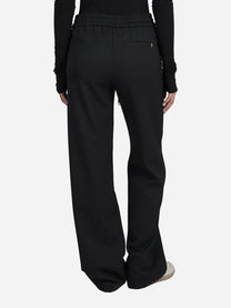 Pantaloni Marisol jogging neri - indossato, vista posteriore