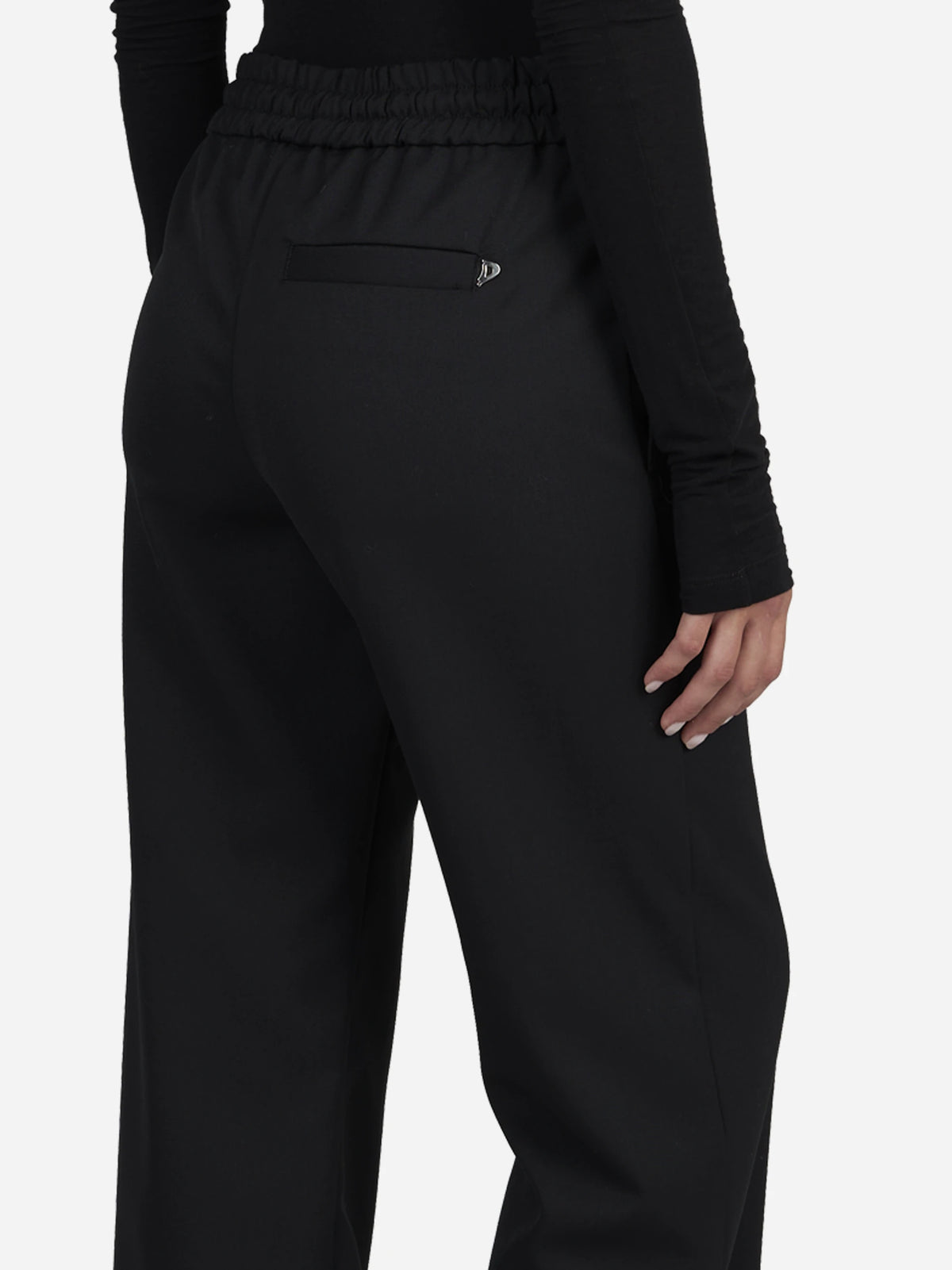 Pantaloni Marisol jogging neri - indossato, vista alternativa