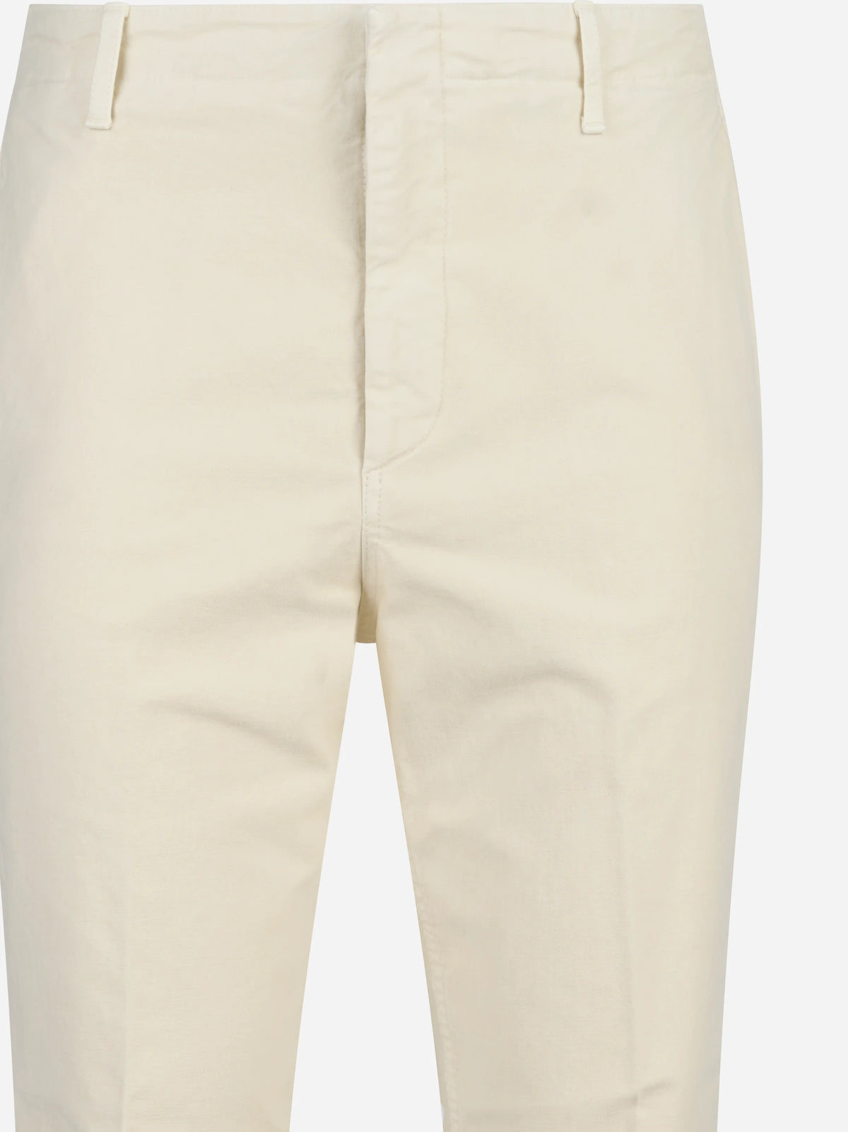Pantalone Zyan carrot bianco - vista posteriore