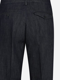 Pantalone Mel regular blu - vista posteriore