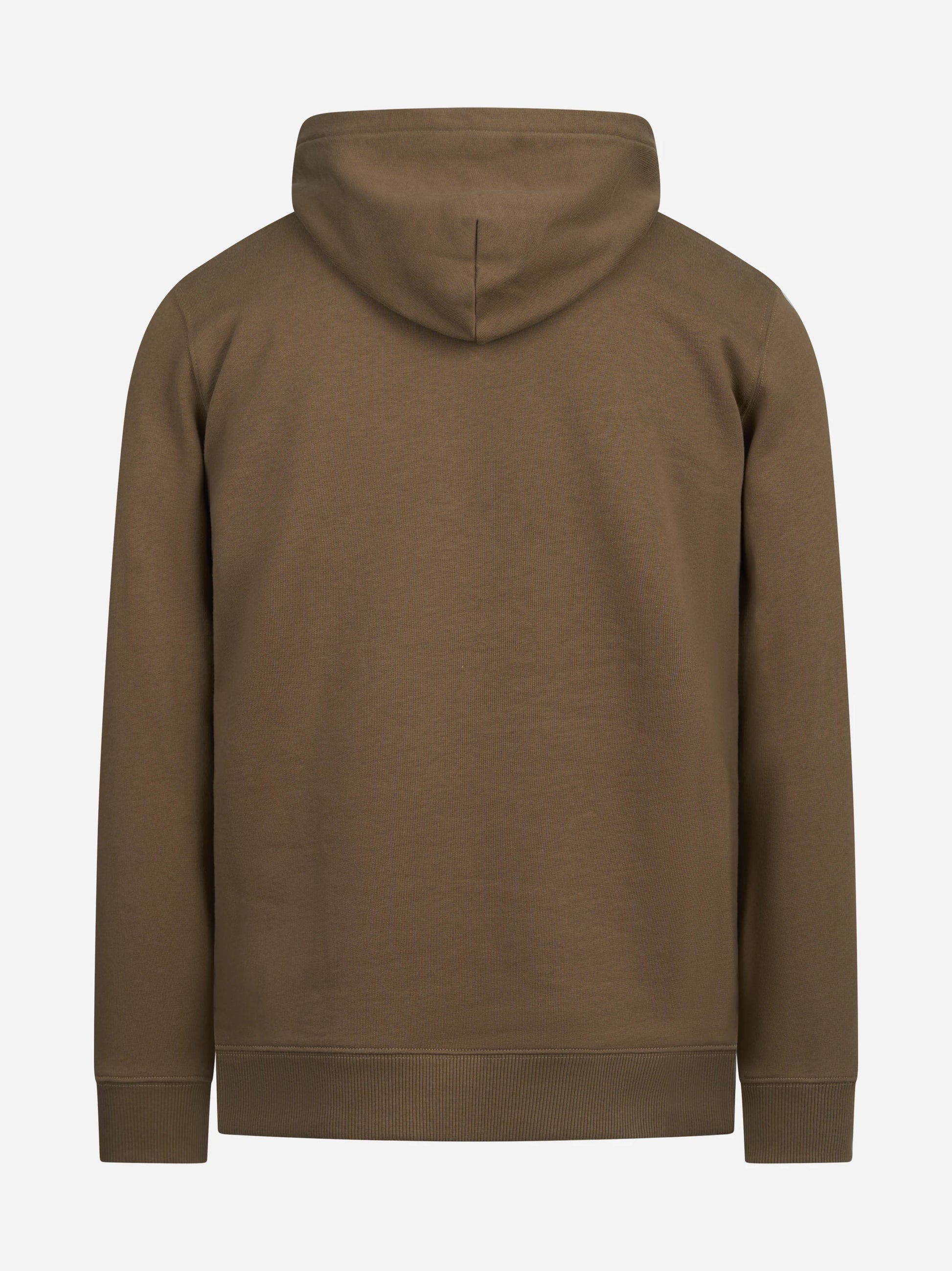 Felpa con cappuccio regular-fit marrone