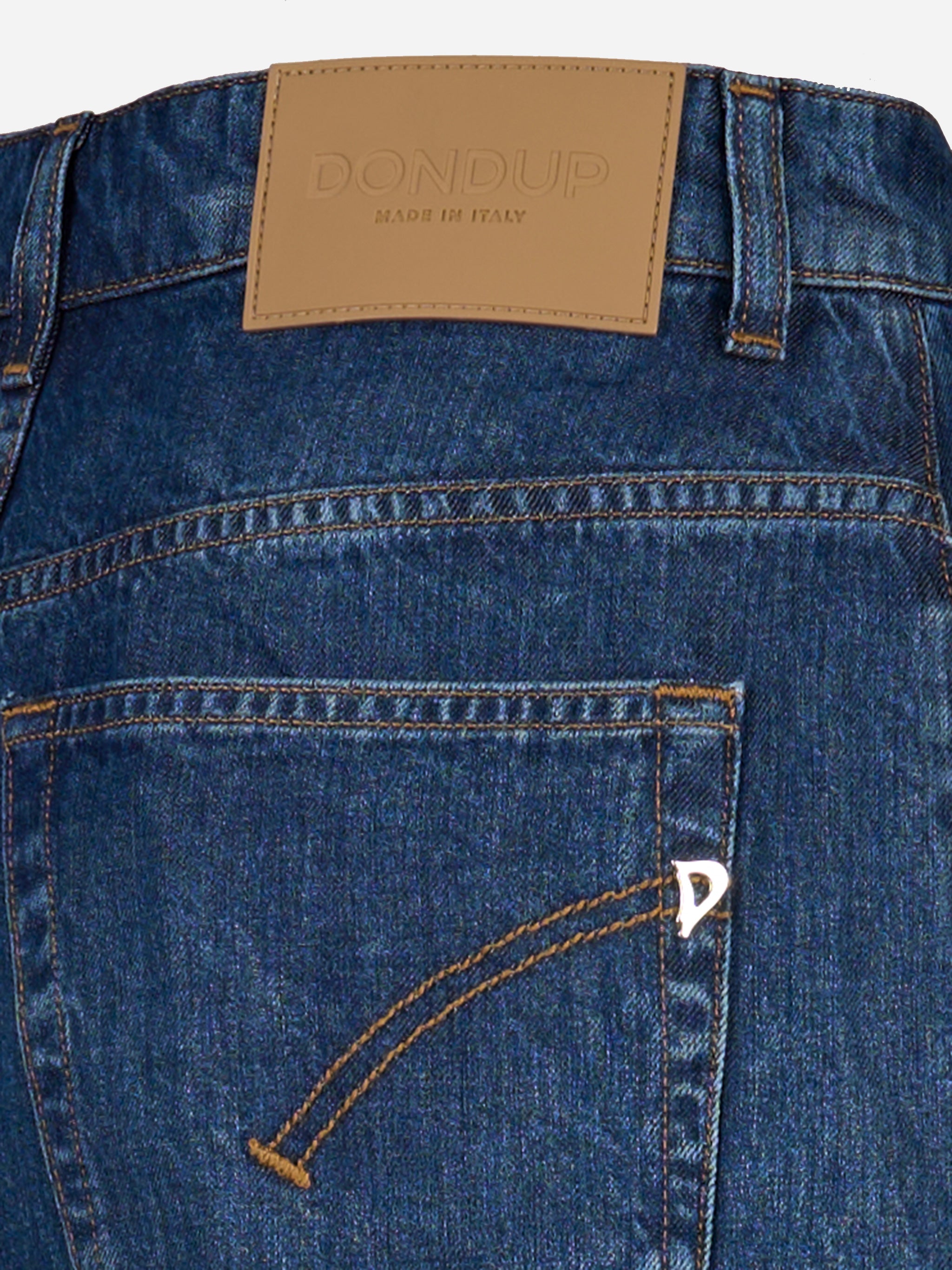Shorts Sun in denim Blu