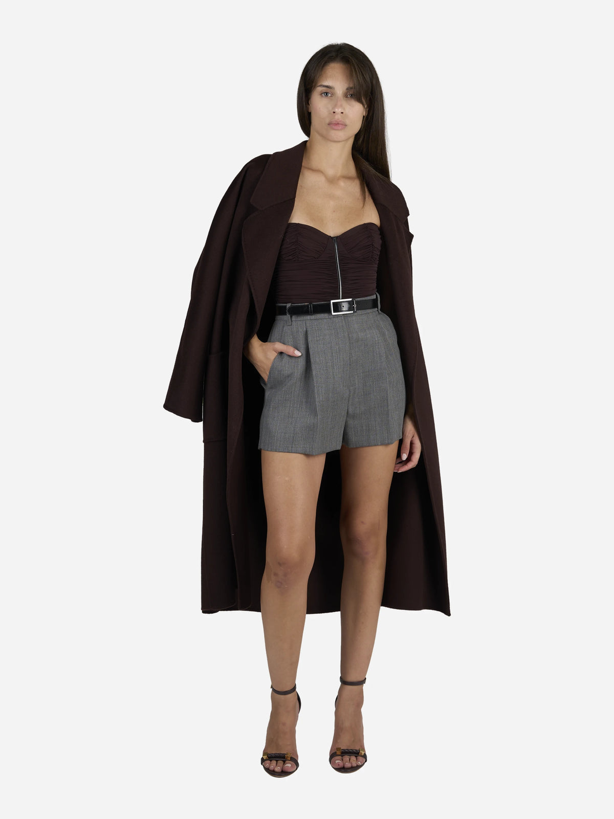 Body bustier in jersey stretch - indossato, posa alternativa