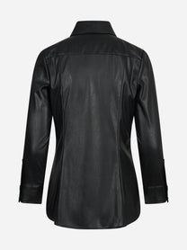 Camicia con logo gioiello nera