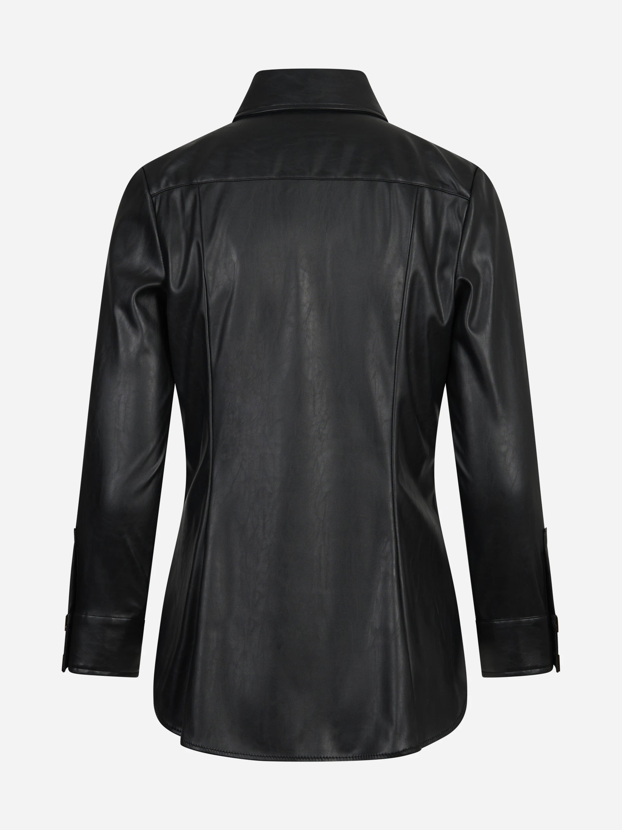 Camicia con logo gioiello nera