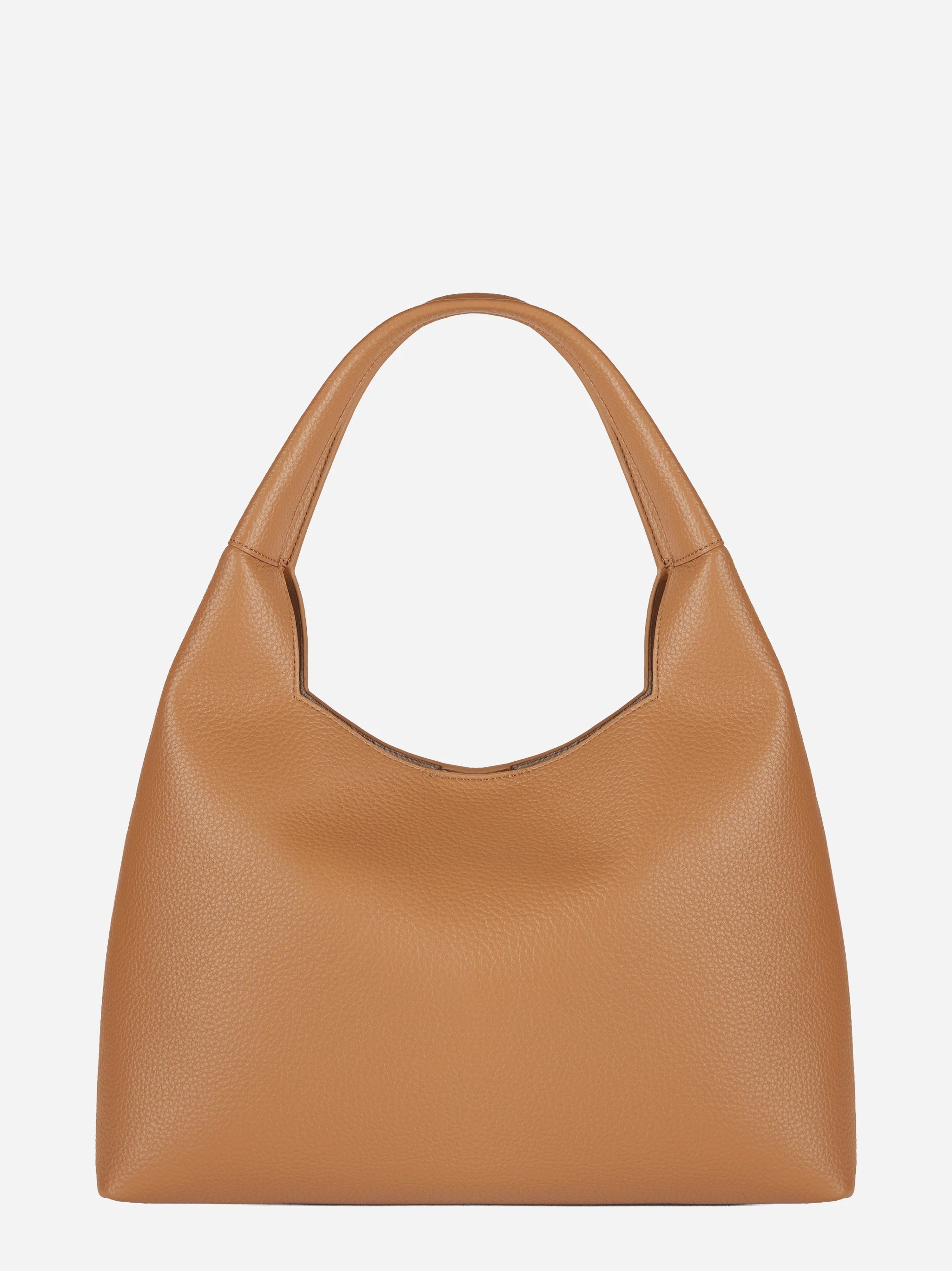 Borsa hobo con charms beige Elisabetta Franchi, vista 3 di 4