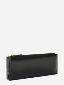 Clutch in vernice nera Elisabetta Franchi, vista 2 di 4