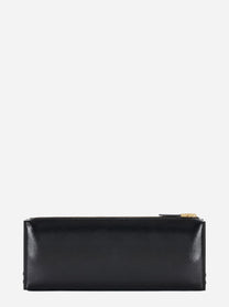 Clutch in vernice nera Elisabetta Franchi, vista 3 di 4