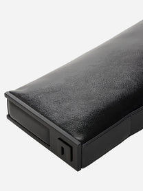 Clutch in vernice nera Elisabetta Franchi, vista 4 di 4