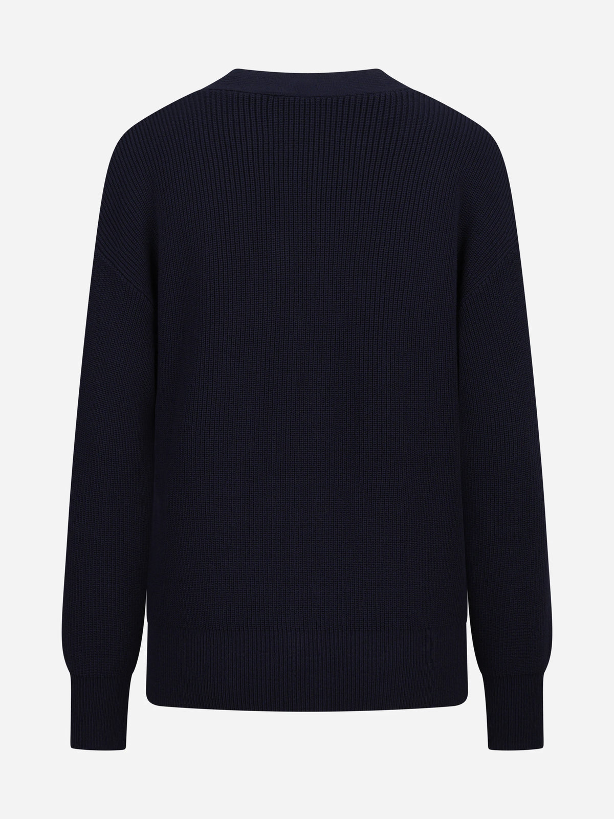 Cardigan con bottoni gioiello blu ELISABETTA FRANCHI – immagine 2 di 3