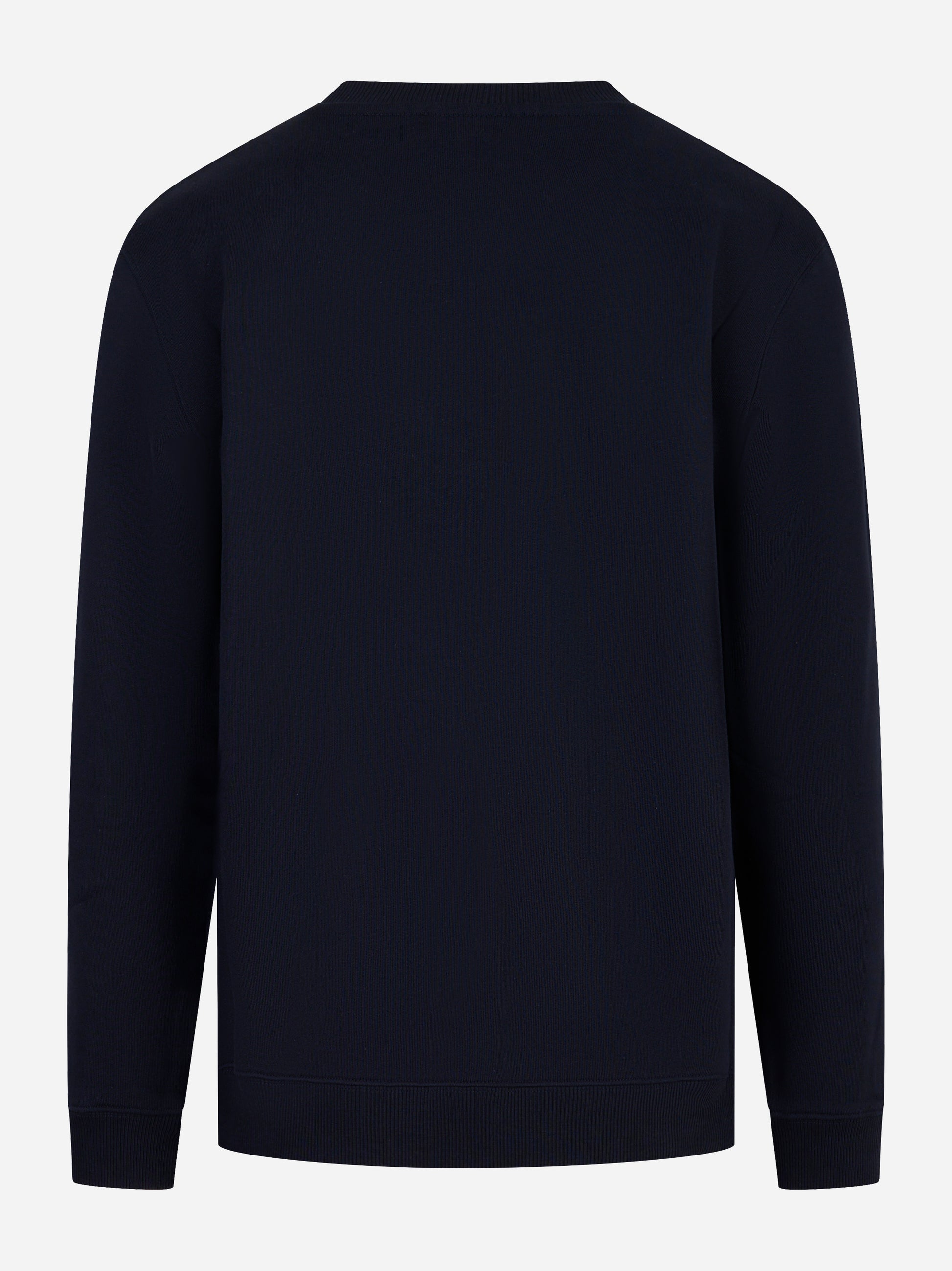 Felpa minimal con logo D tono su tono DONDUP retro