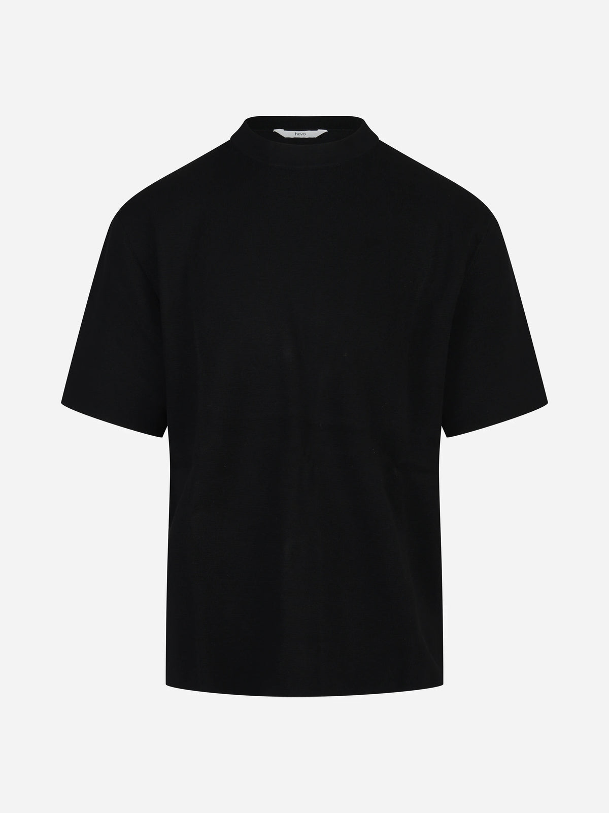 Maglia Spinazzola a maniche corte nera - vista frontale