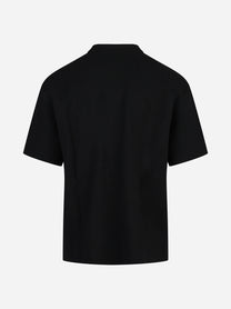 Maglia Spinazzola a maniche corte nera - vista posteriore