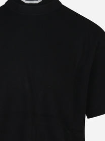 Maglia Spinazzola a maniche corte nera - dettaglio del prodotto